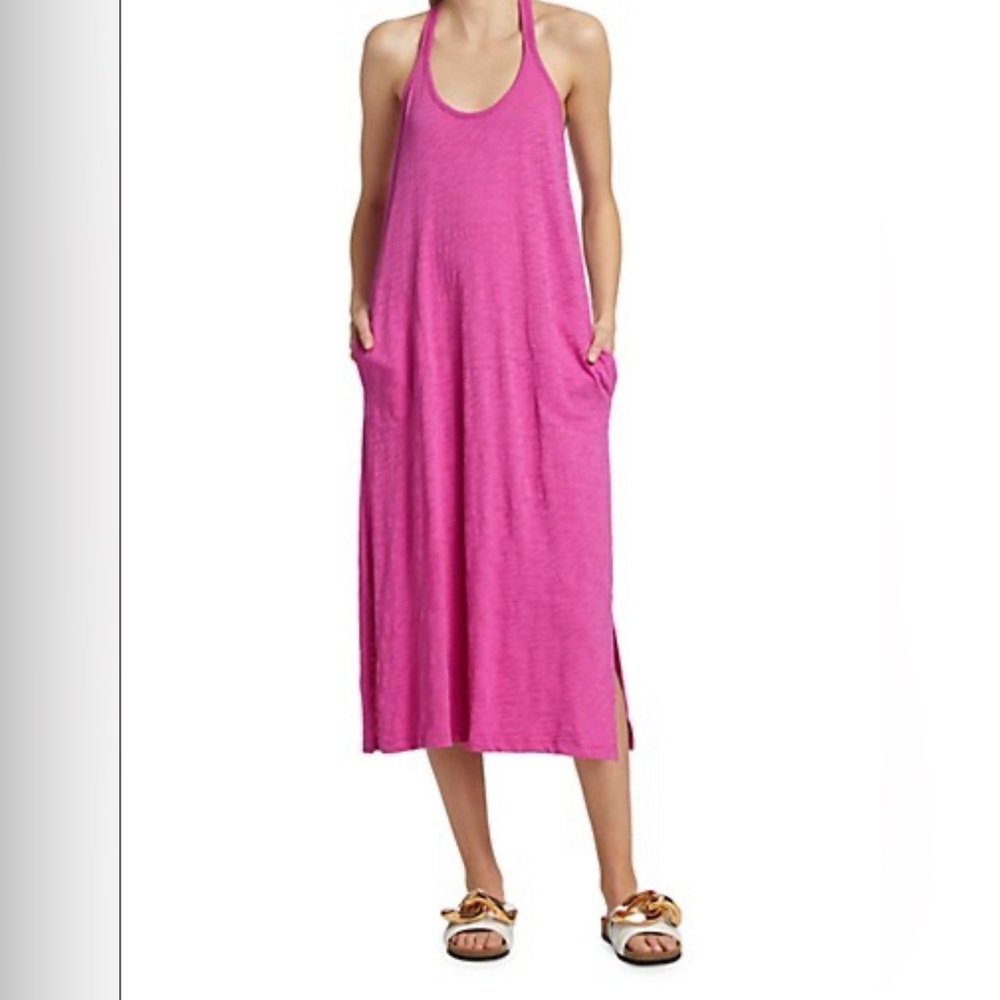 ATM Anthony Thomas Melillo
Slub Trapeze Tank Midi Dress